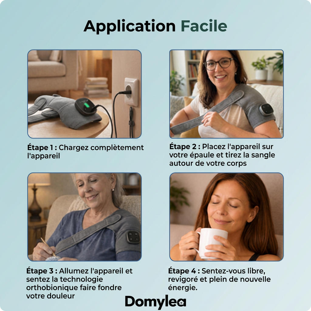Domylea 3-en-1 Masseur d'épaules