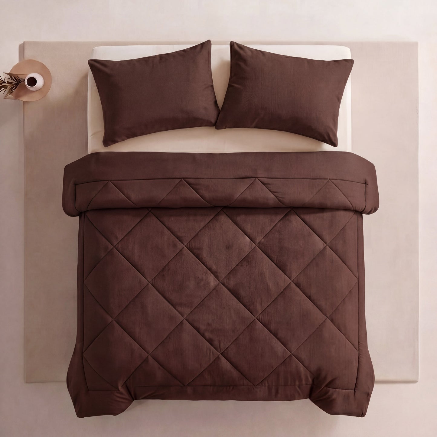 Couette DomyRest brun cacao