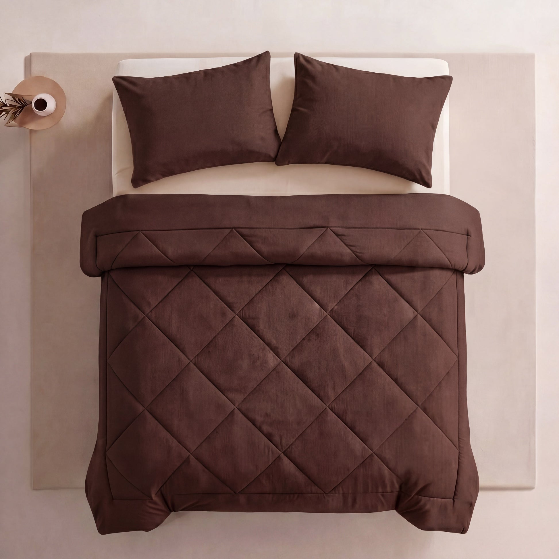 Couette DomyRest brun cacao