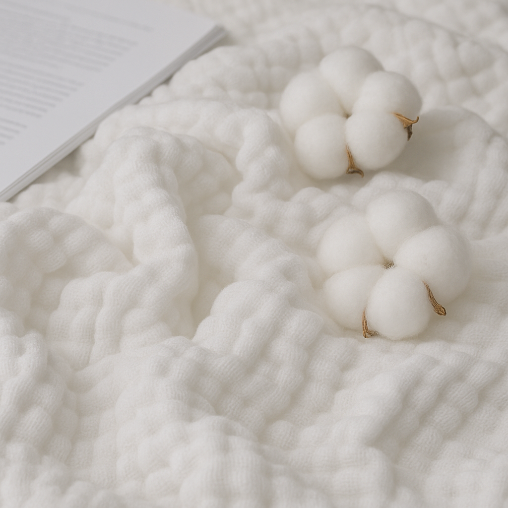 Couverture douce en mousseline