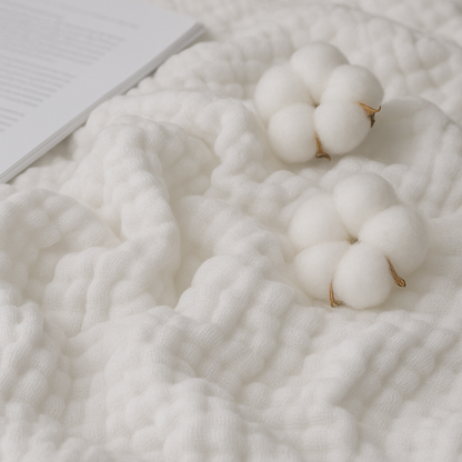 Couverture douce en mousseline