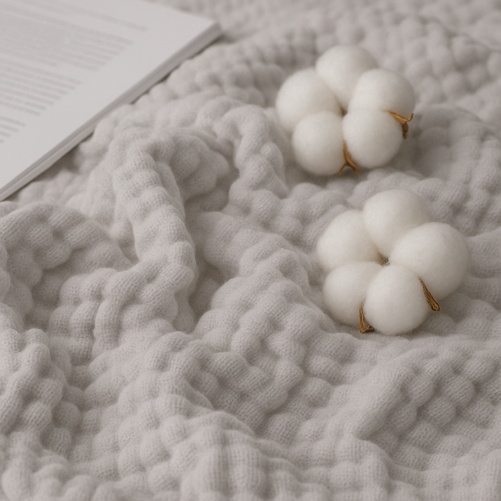 Couverture douce en mousseline