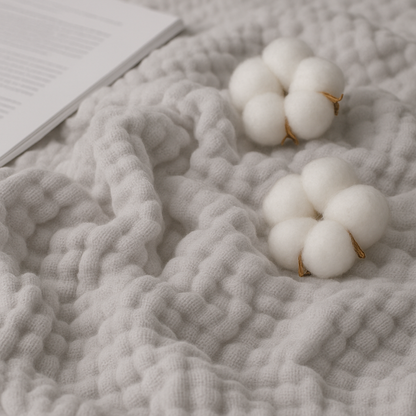 Couverture douce en mousseline