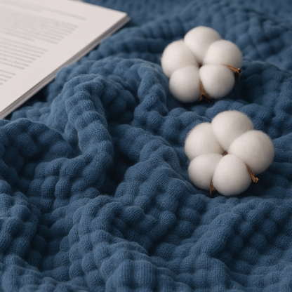 Couverture douce en mousseline