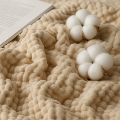 Couverture douce en mousseline
