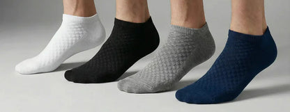 Chaussettes courtes Domylea™ en fibre de bambou premium
