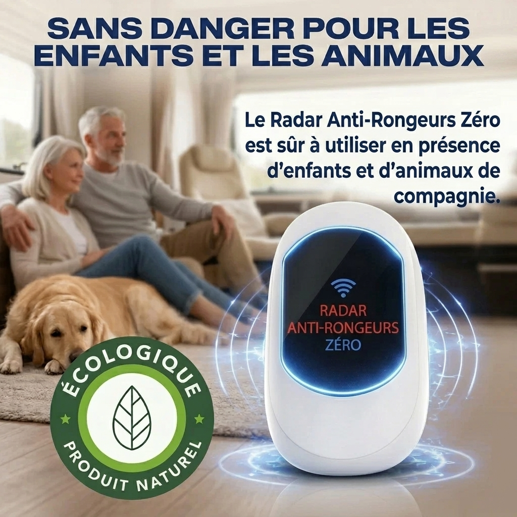 Sans danger pour les enfants et les animaux de compagnie