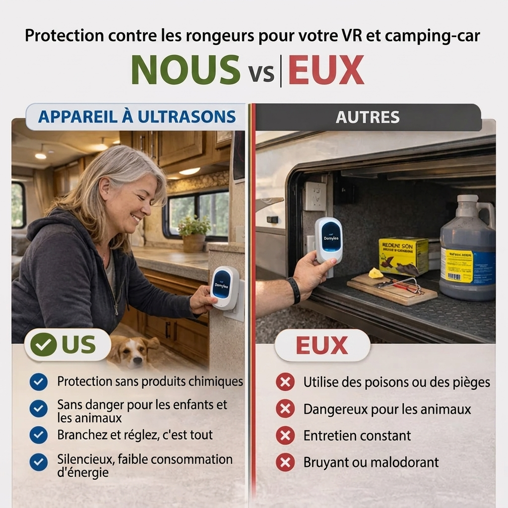 Nous contre eux, protection sans produits chimiques pour le VR