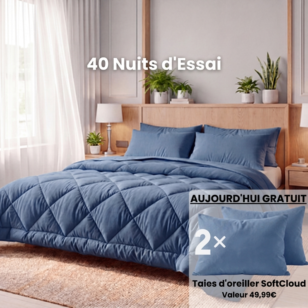 Couette Domylea® – La couette 2-en-1 à séchage rapide