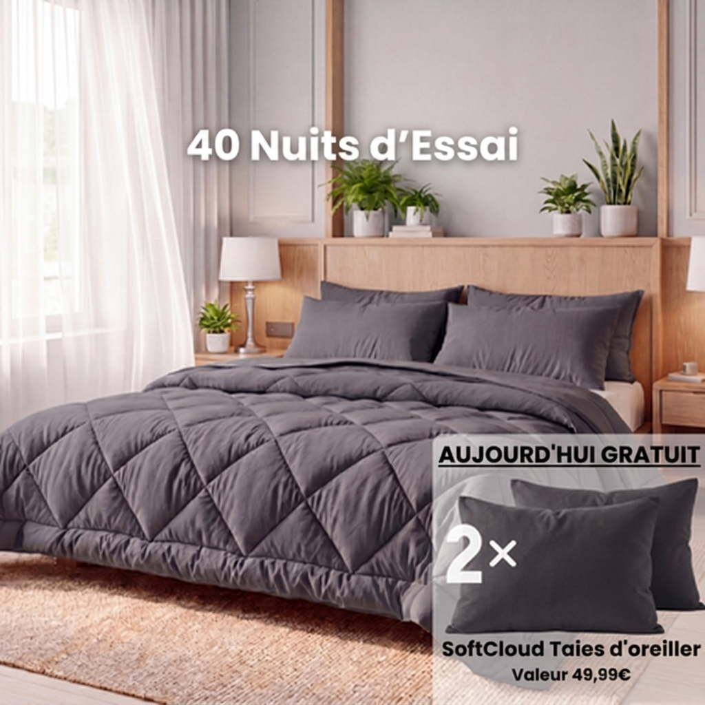 Couette Domylea® – La couette 2-en-1 à séchage rapide