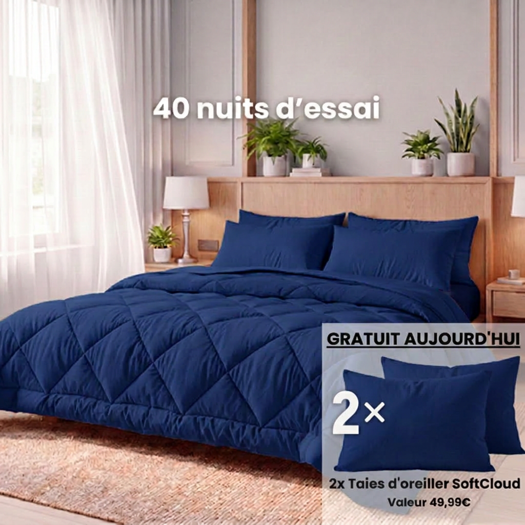 Couette Domylea® – La couette 2-en-1 à séchage rapide