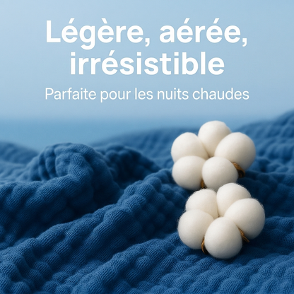 Couverture douce en mousseline