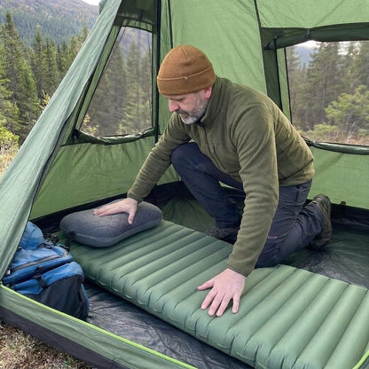 Oreiller de camping gonflable ultraléger et compact