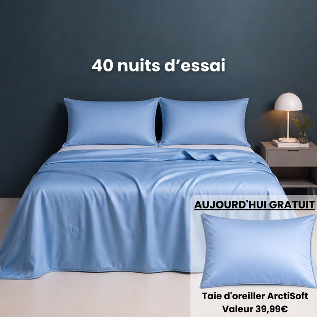Couverture DreamSleep® – Couverture rafraîchissante pour les nuits chaudes d'été