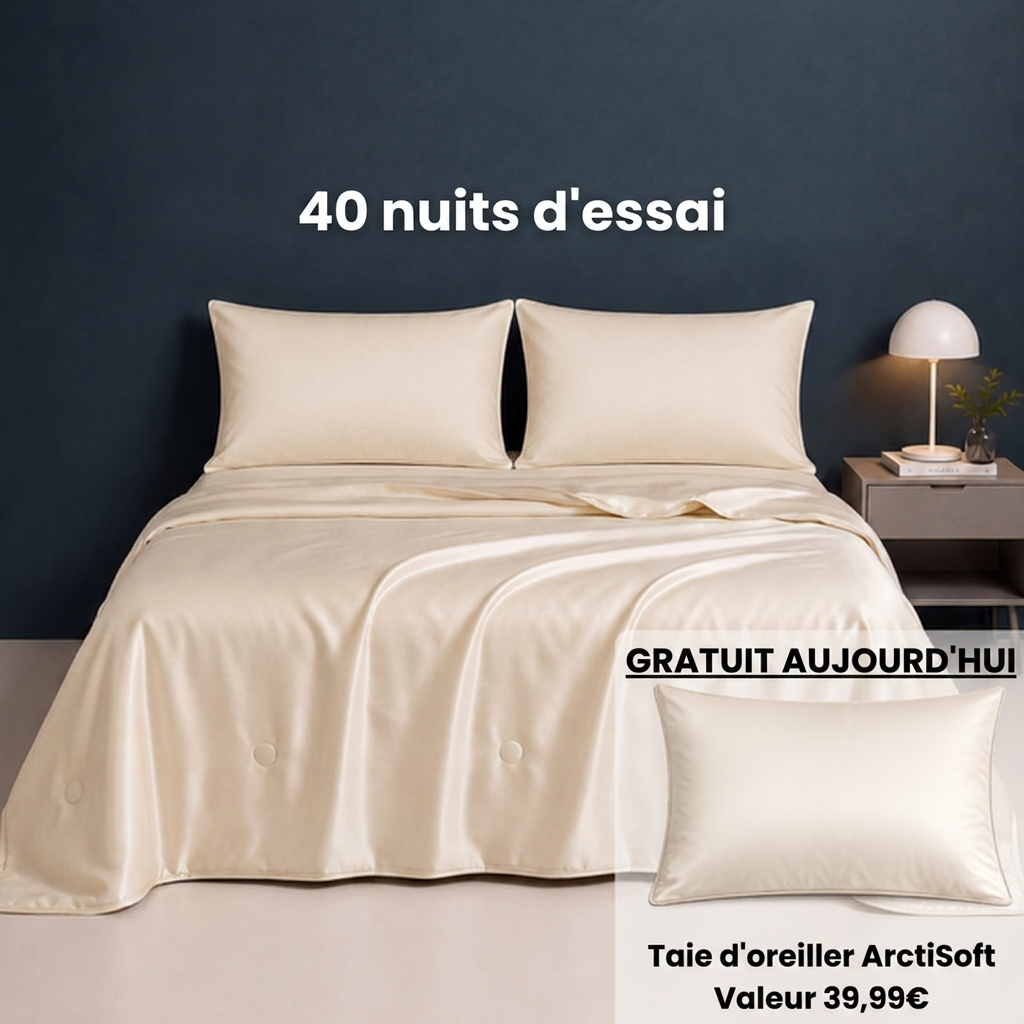 Couverture DreamSleep® – Couverture rafraîchissante pour les nuits chaudes d'été