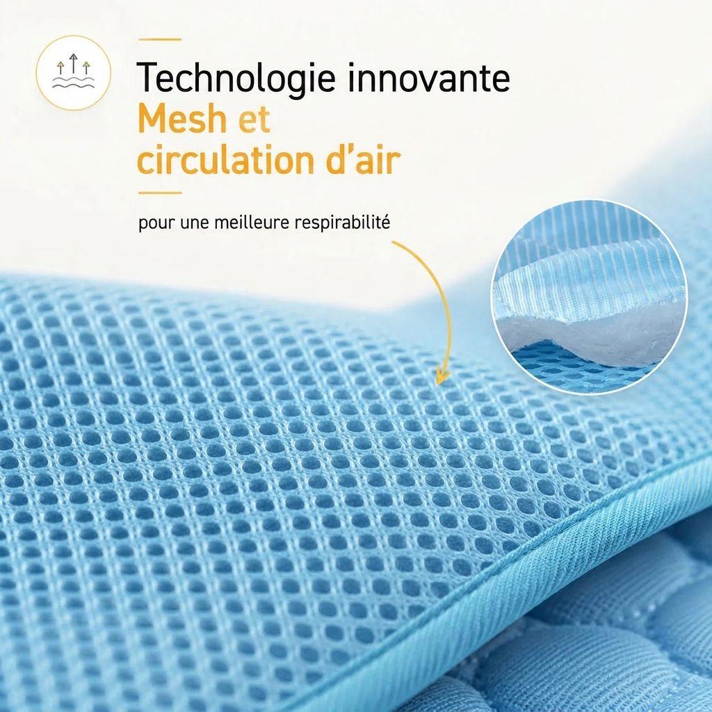 Matelas rafraîchissant pour l'été | OFFRE 1+1