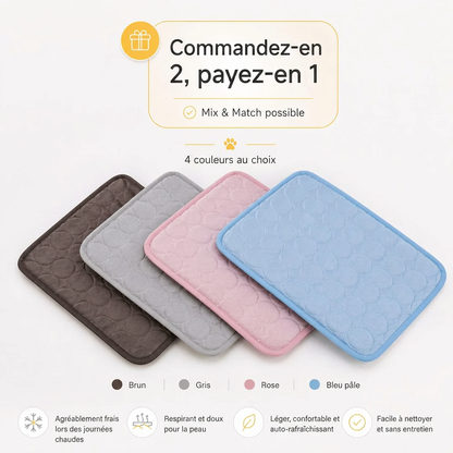 Matelas rafraîchissant pour l'été | OFFRE 1+1