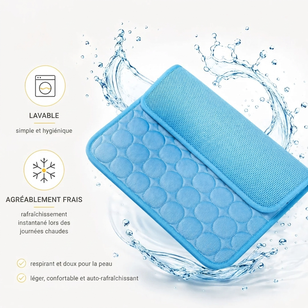 Matelas rafraîchissant pour l'été | OFFRE 1+1