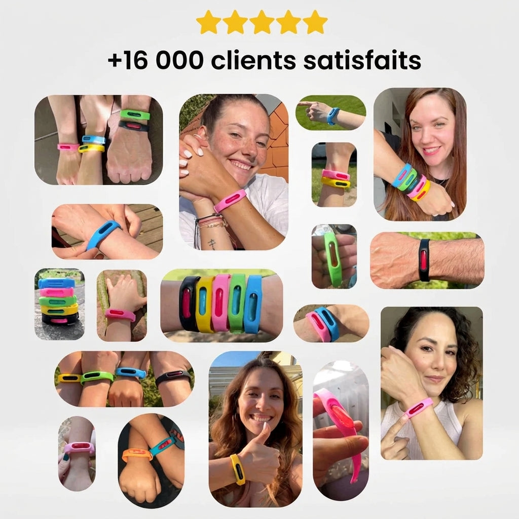 Domylea™ Bracelets anti-moustiques