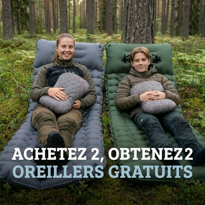 Matelas gonflable – Ultraléger et compact pour le camping