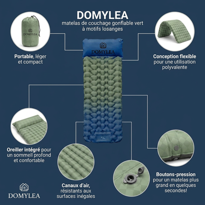 Matelas gonflable – Ultraléger et compact pour le camping