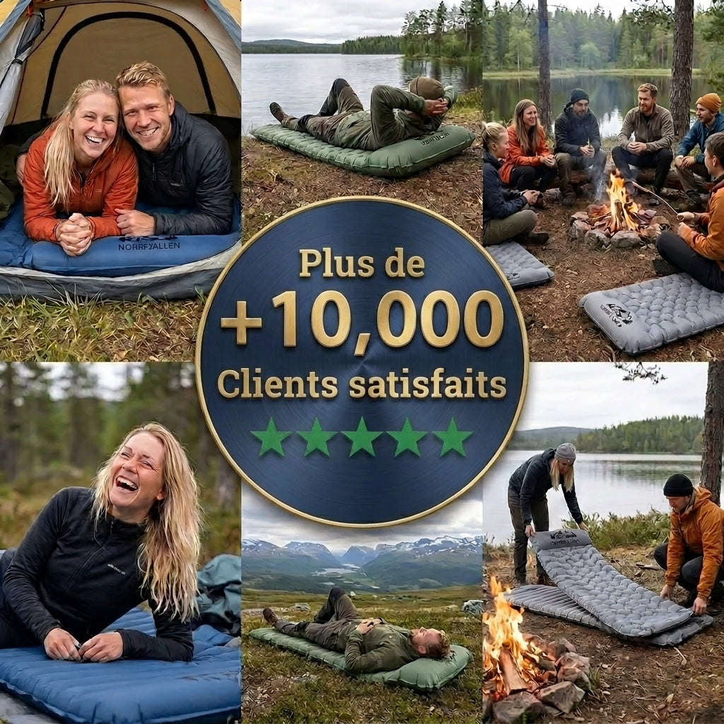 Matelas gonflable – Ultraléger et compact pour le camping