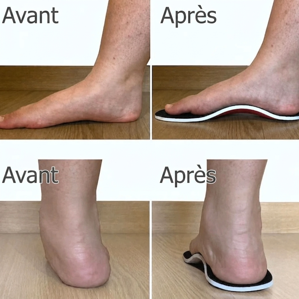 Domylea™ – Semelles orthopédiques à soutien de voûte plantaire