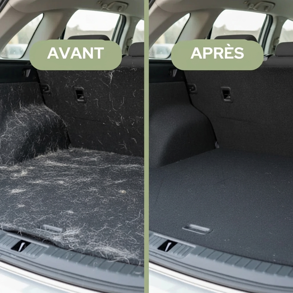 Gant magique anti-poils