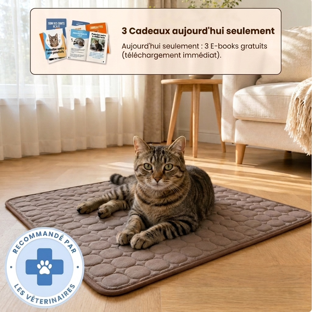 Tapis Rafraîchissant pour chat Domylea (1+1)