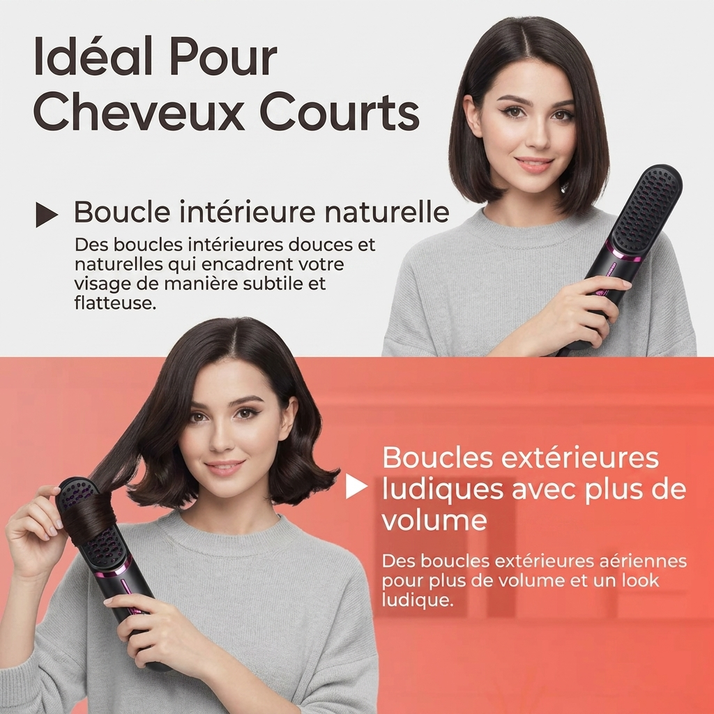 Domylea AirBrush™ Pro | Brosse lissante sans fil