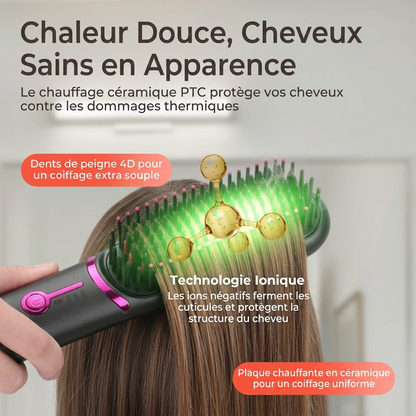 Domylea AirBrush™ Pro | Brosse lissante sans fil