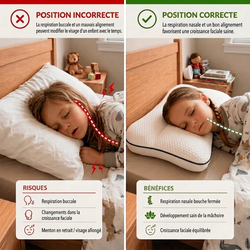 Domylea Kids™ – Oreiller Postural pour Enfants