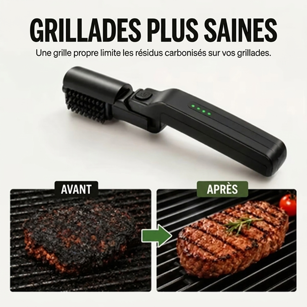 Domylea GrilPro™ - Votre grille brille sans le moindre effort