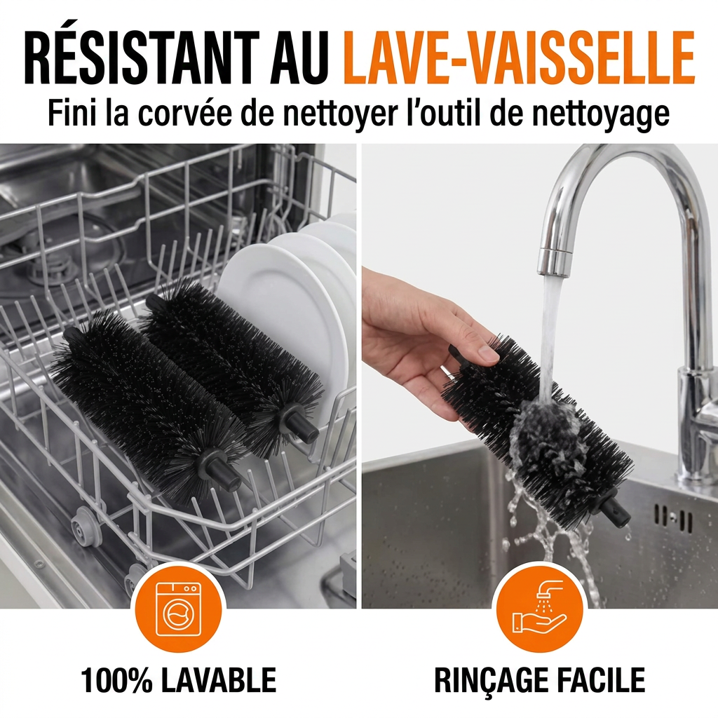 Domylea GrilPro™ - Votre grille brille sans le moindre effort