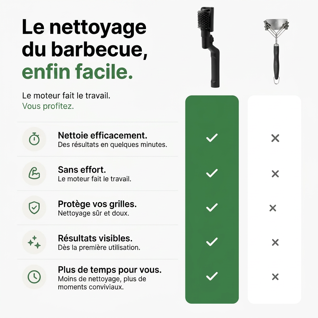 Domylea GrilPro™ - Votre grille brille sans le moindre effort