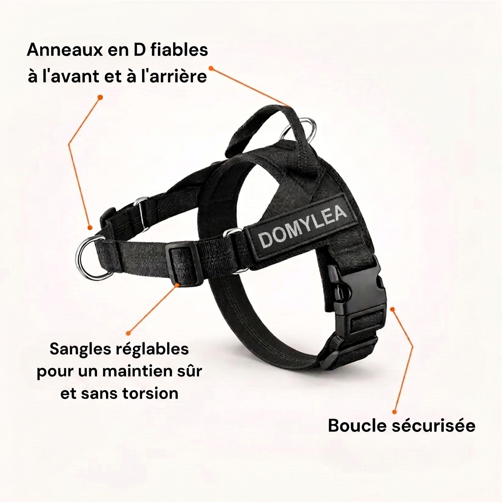 Domylea Harnais Anti-Traction