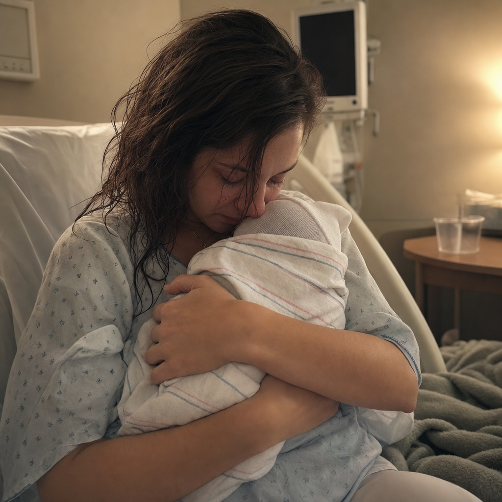 Holding Hudson